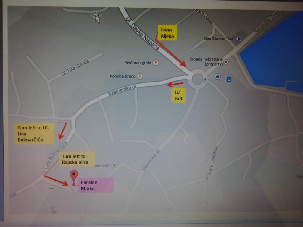 Marko Rooms Krk Town Bagian luar foto